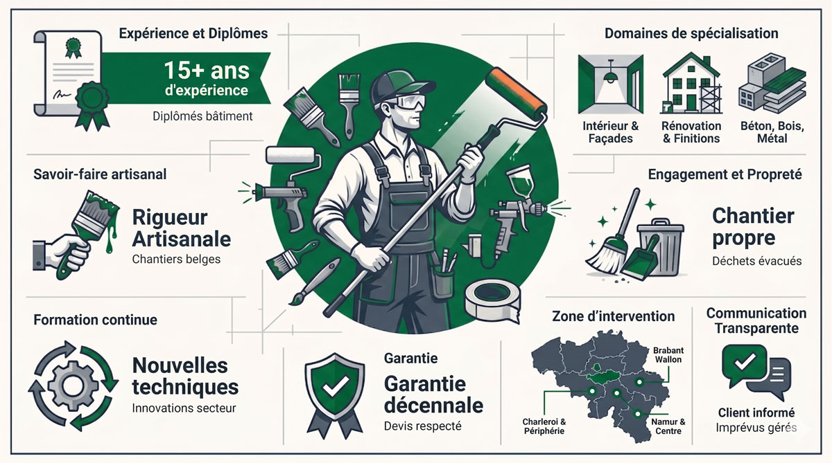 nos peintres professionnels equipe qualifiee et