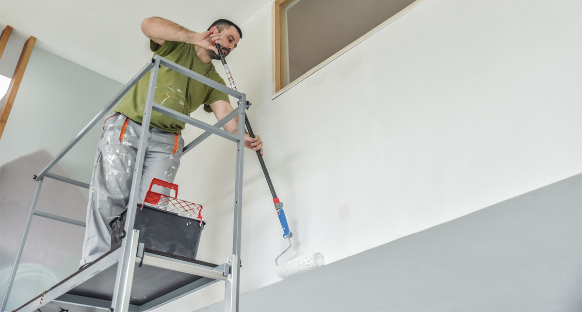 pourquoi solliciter une entreprise de peinture interieure plutot que de peindre soi meme