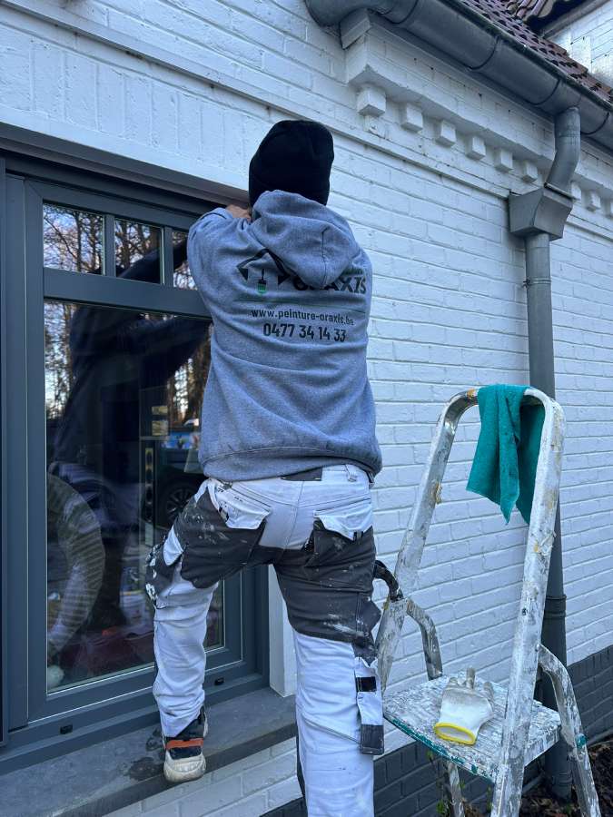 ravalement de facade a la louviere